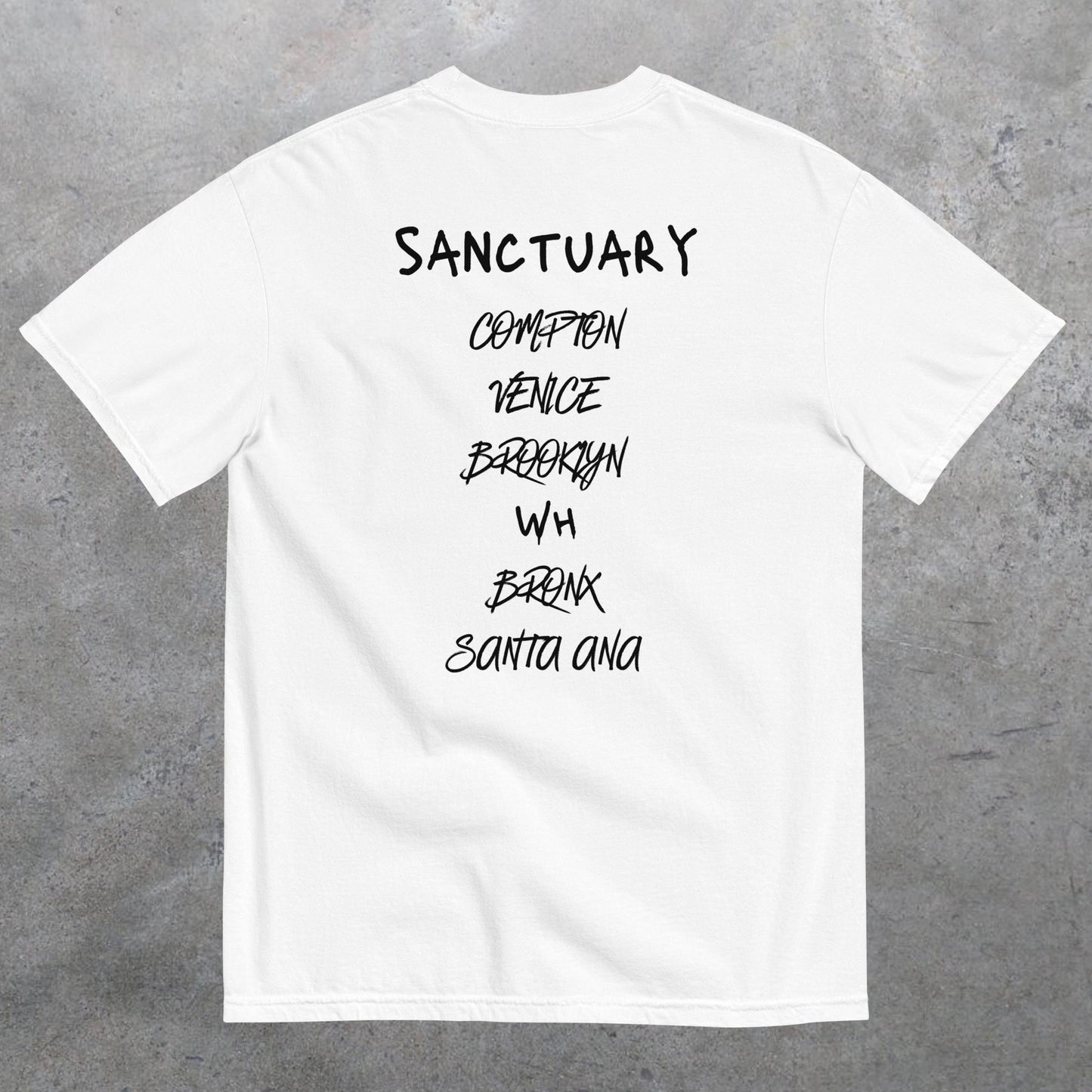 Sanctuary Streetwear Cities Tee White