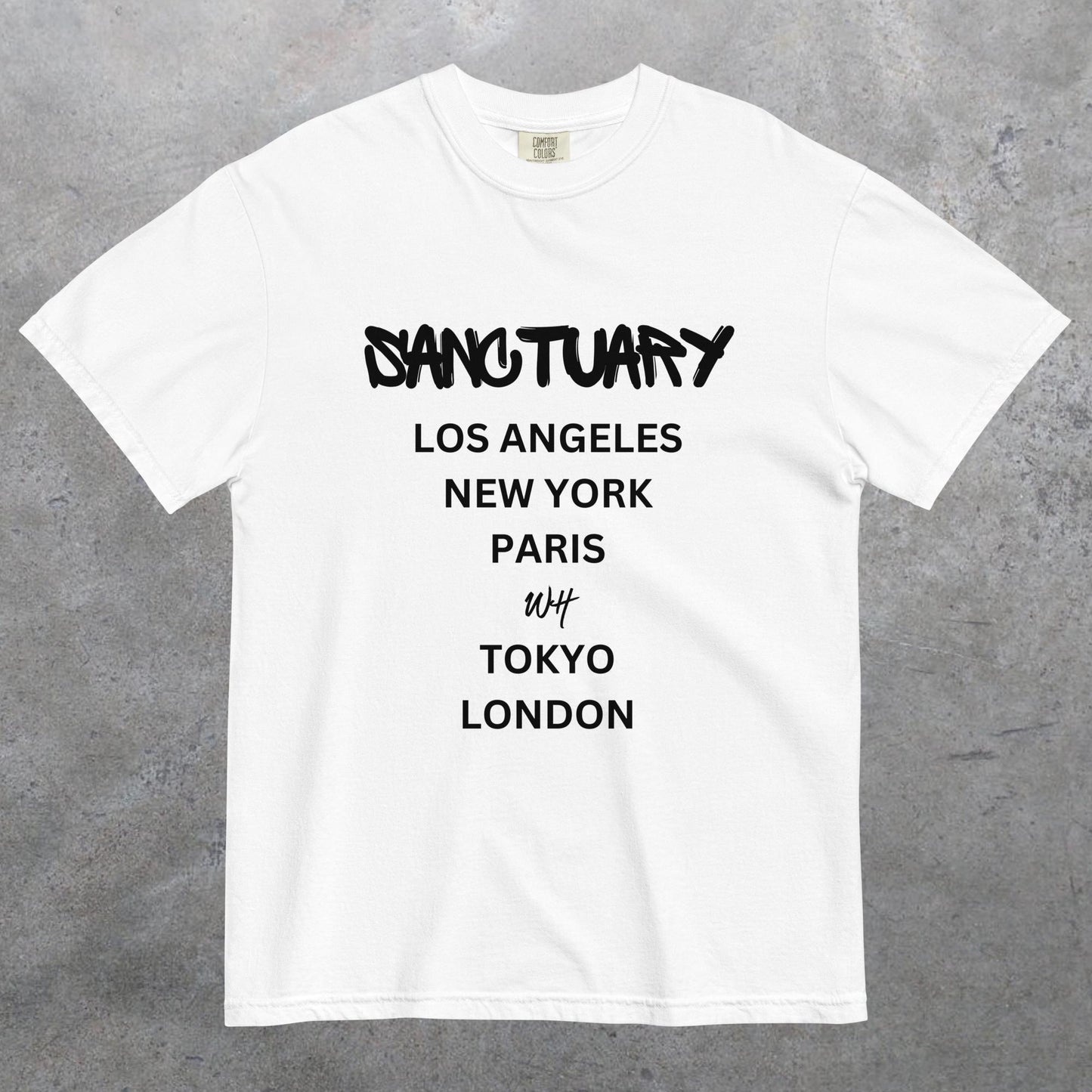 Sanctuary Streetwear Cities Tee White